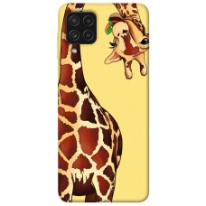 TPU чохол Demsky Cool giraffe для Samsung Galaxy A22 4G