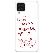 TPU чехол Demsky Fall in love для Samsung Galaxy A22 4G