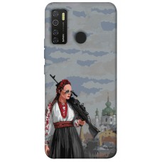 TPU чехол Demsky Faith in Ukraine 6 для TECNO Spark 5 Pro