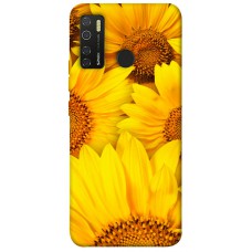 TPU чехол Demsky Букет подсолнухов для TECNO Spark 5 Pro