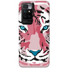 TPU чохол Demsky Pink tiger для Xiaomi Redmi 10