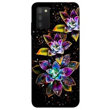 TPU чехол Demsky Цветы для Galaxy A03s