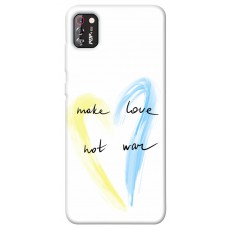 TPU чохол Demsky Make love not war для TECNO POP 4 Pro