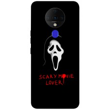 TPU чохол Demsky Scary movie lover для TECNO Spark 6