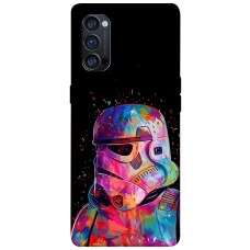 TPU чохол Demsky Color astronaut для Oppo Reno 4 Pro 5G