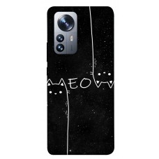 TPU чехол Demsky Meow для Xiaomi 12 / 12X