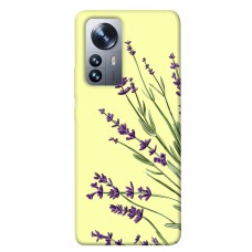 TPU чехол Demsky Lavender art для Xiaomi 12 / 12X