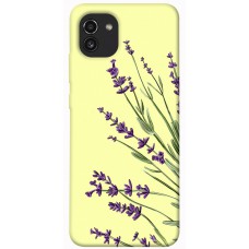 TPU чехол Demsky Lavender art для Samsung Galaxy A03