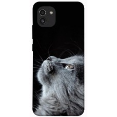 TPU чехол Demsky Cute cat для Samsung Galaxy A03