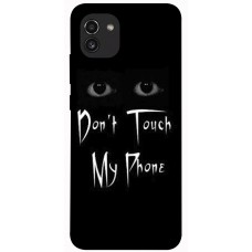 TPU чехол Demsky Don't Touch для Samsung Galaxy A03