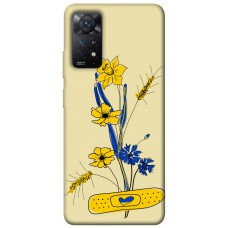 TPU чохол Demsky Українські квіточки для Xiaomi Redmi Note 11 Pro 4G/5G