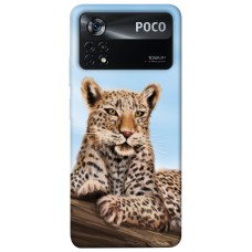 TPU чохол Demsky Proud leopard для Xiaomi Poco X4 Pro 5G