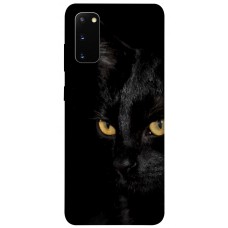 TPU чохол Demsky Черный кот для Samsung Galaxy S20