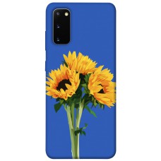 TPU чохол Demsky Bouquet of sunflowers для Samsung Galaxy S20