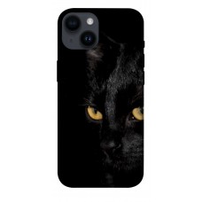 TPU чохол Demsky Черный кот для Apple iPhone 14 (6.1")