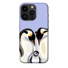 TPU чехол Demsky Penguin family для Apple iPhone 14 Pro (6.1")