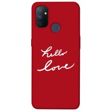 TPU чохол Demsky Hello love для OnePlus Nord N100