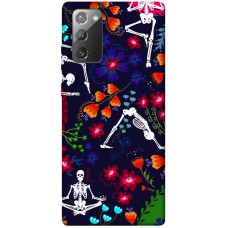 TPU чохол Demsky Yoga skeletons для Samsung Galaxy Note 20