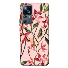 TPU чехол Demsky Floral motifs для Xiaomi 12T / 12T Pro