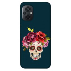 TPU чохол Demsky Flower skull для Xiaomi Poco M5