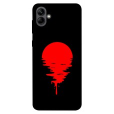 TPU чехол Demsky Red Moon для Samsung Galaxy A04