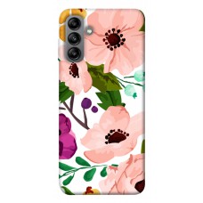 TPU чохол Demsky Акварельные цветы для Samsung Galaxy A04s