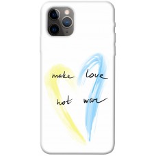 TPU чехол Demsky Make love not war для Apple iPhone 11 Pro (5.8")