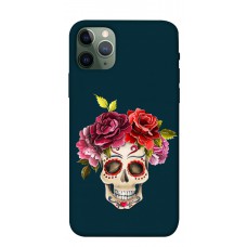 TPU чехол Demsky Flower skull для Apple iPhone 11 Pro (5.8")