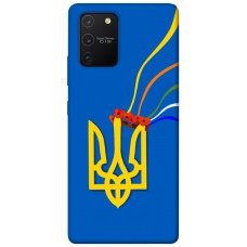 TPU чохол Demsky Квітучий герб для Samsung Galaxy S10 Lite
