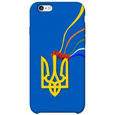 TPU чохол Demsky Квітучий герб для Apple iPhone 6/6s (4.7")
