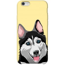TPU чохол Demsky Husky dog для Apple iPhone 6/6s plus (5.5")