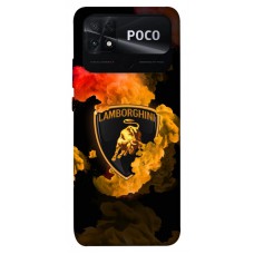 TPU чохол Demsky Lamborghini logo для Xiaomi Poco C40