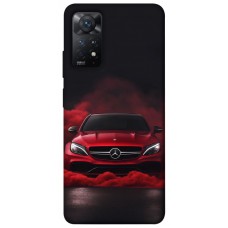 TPU чохол Demsky Red Mercedes для Xiaomi Redmi Note 11 Pro 4G/5G