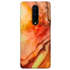 TPU чохол Demsky Червоний корал мармур для OnePlus 8