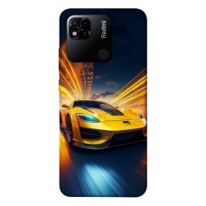 TPU чохол Demsky Yellow Porsche для Xiaomi Redmi 10A