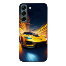 TPU чохол Demsky Yellow Porsche для Samsung Galaxy S22