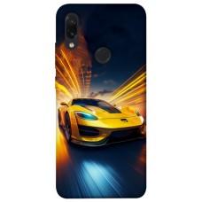 TPU чохол Demsky Yellow Porsche для Xiaomi Redmi Note 7 / Note 7 Pro / Note 7s