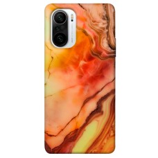 TPU чохол Demsky Червоний корал мармур для Xiaomi Redmi K40 / K40 Pro / K40 Pro+ / Poco F3