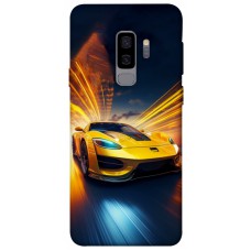 TPU чохол Demsky Yellow Porsche для Samsung Galaxy S9+