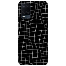 TPU чохол Demsky Warped grid для Oppo A54 4G