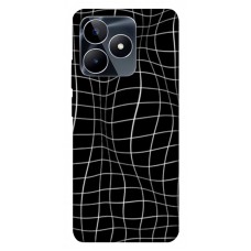 TPU чохол Demsky Warped grid для Realme C53