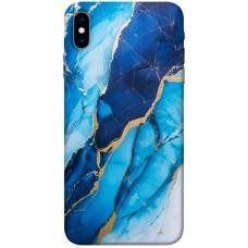 TPU чохол Demsky Blue marble для Apple iPhone X (5.8")