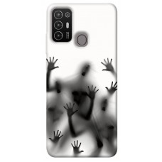 TPU чохол Demsky Shadows of horror для ZTE Blade A52