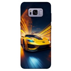 TPU чохол Demsky Yellow Porsche для Samsung G955 Galaxy S8 Plus