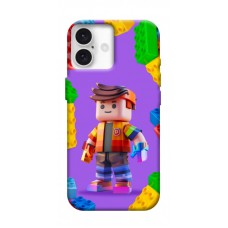 TPU чохол Demsky Colorful constructor для Apple iPhone 16 (6.1")