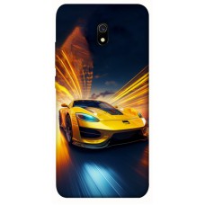 TPU чохол Demsky Yellow Porsche для Xiaomi Redmi 8a