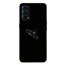 TPU чохол Demsky Dancing with Stars для Oppo Reno 5 4G