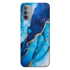 TPU чохол Demsky Blue marble для Motorola Moto G31