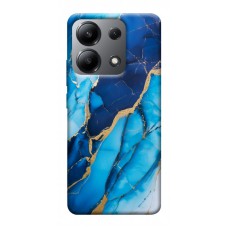 TPU чохол Demsky Blue marble для Xiaomi Redmi Note 13 4G