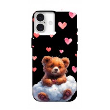 TPU чохол Demsky Animals love 4 для Apple iPhone 16 (6.1")